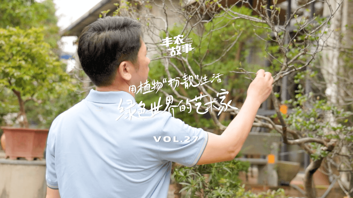 17年，他用一草一木去点亮了一个个家。